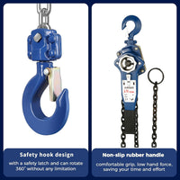 Thumbnail for Chain Hoist Lever Block Chain Hoist 0.75 Ton 1.5m Lifter