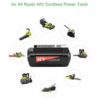 Thumbnail for Ryobi 40V Battery 5Ah Battery Replacement Compatible