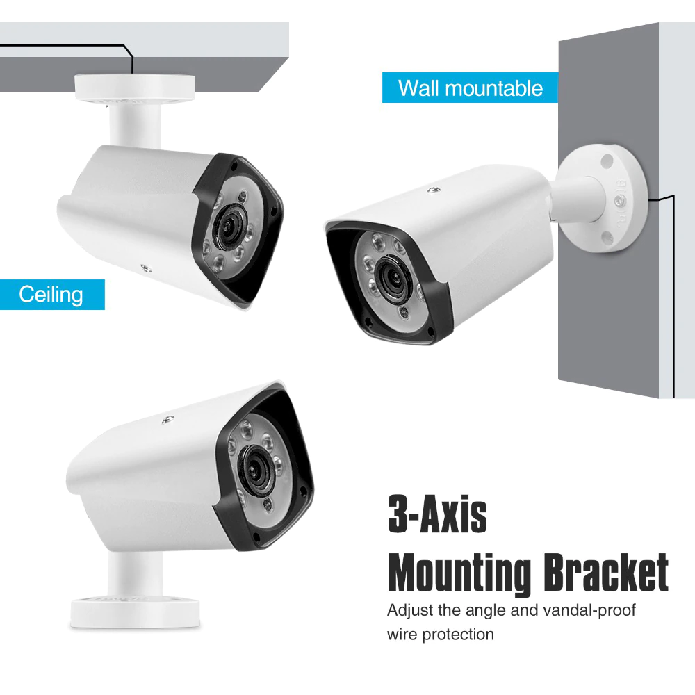 Security Camera System CCTV POE