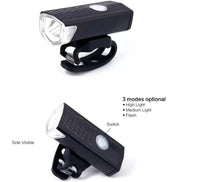 Thumbnail for Bicycle Headlight and Taillight Set USB Rechargeable Mini Bike Front and Rear Light