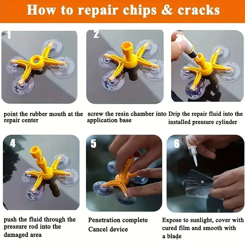 Car Windshield Repair Kit Windscreen Repair