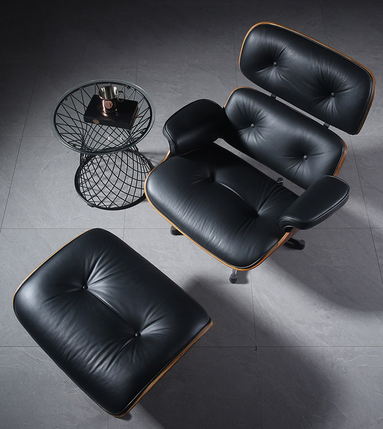 Replica Chair with Ottoman Lounge Chair