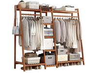 Thumbnail for Bamboo rack showing sturdy bamboo construction