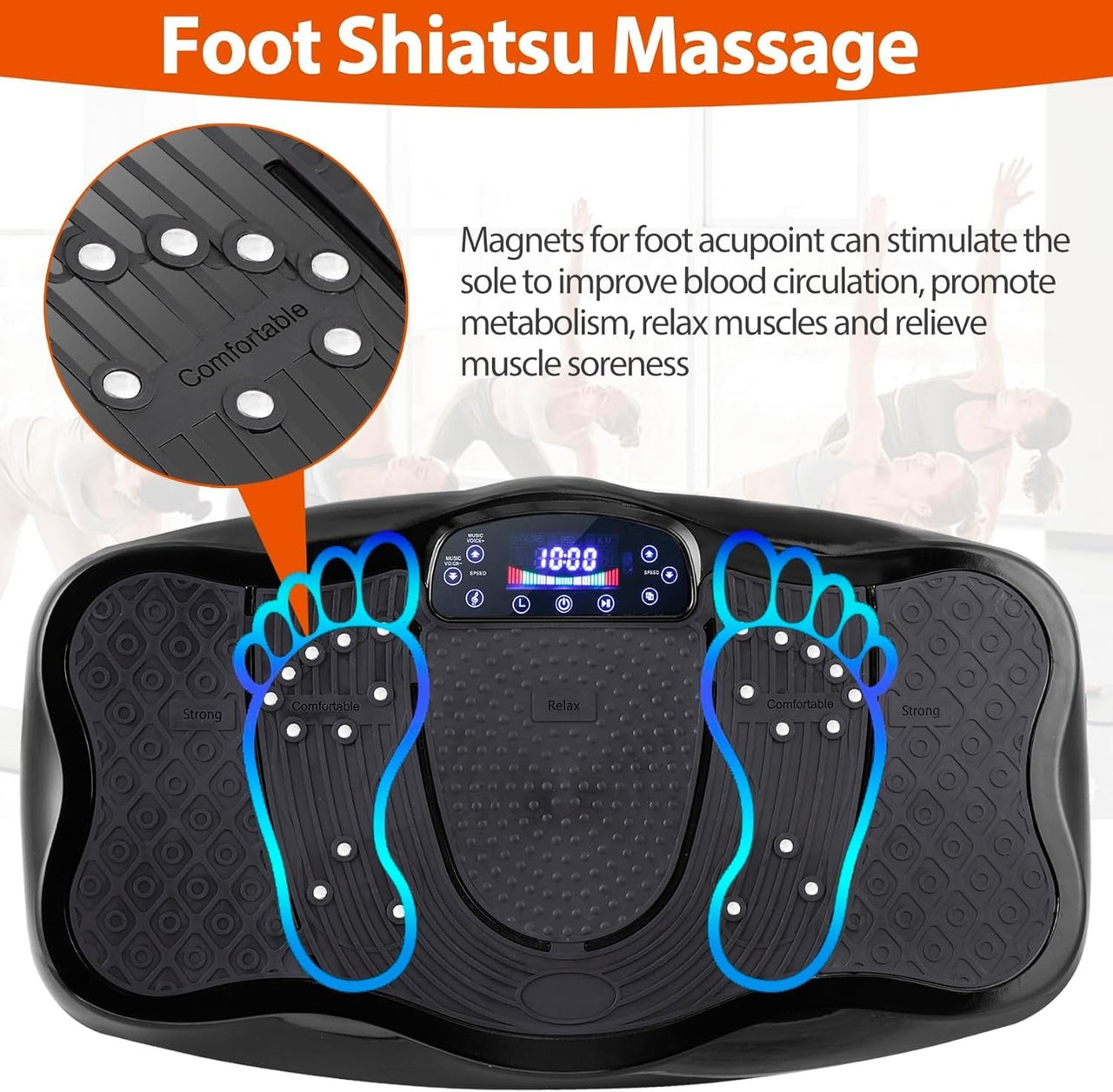 Vibration Plate Lymphatic Drainage Machine for Weight Loss