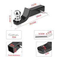 Thumbnail for Trailer Hitch Mount with 2-Inch Ball & Pin
