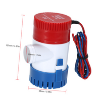 Thumbnail for Bilge pump compact and heavy duty design