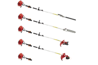 Thumbnail for 62CC Brush Weed Cutter Saw Hedge Trimmer 4 In 1