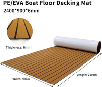 Thumbnail for Marine Carpet Teak Boat Flooring Mat EVA