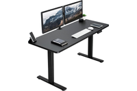 Thumbnail for Height Adjustable Desk Table 140CM