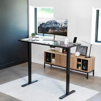 Thumbnail for Height Adjustable Desk Table 140CM