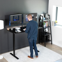 Thumbnail for Height Adjustable Desk Table 140CM