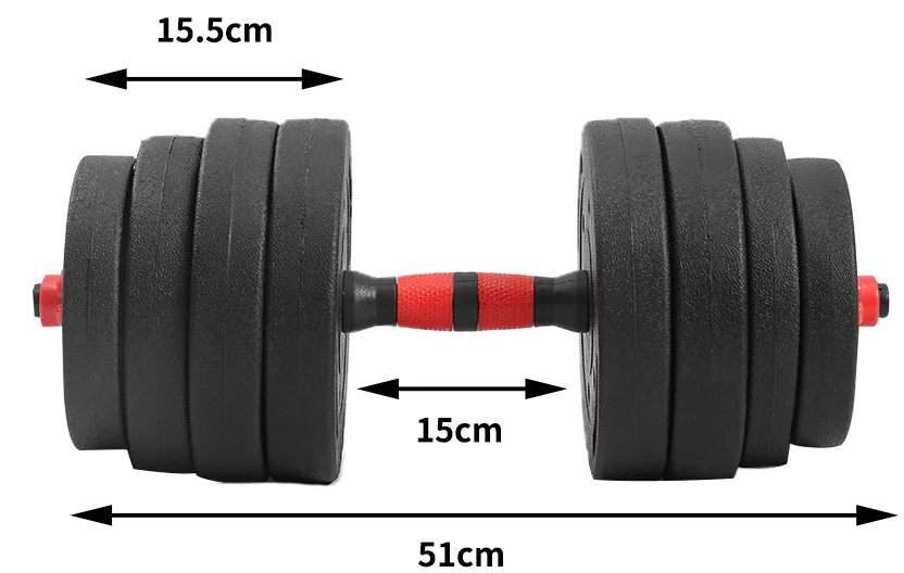 Adjustable Dumbbells 2X20kg Dumbbell