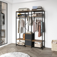 Thumbnail for Metal Wardrobe Clothes Rack Clothes Organizer