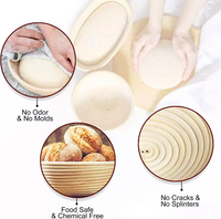 Thumbnail for Banneton baskets arranged for baking