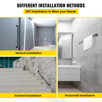Thumbnail for Industrial Pipe Stair Handrail 120CM