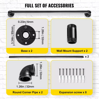Thumbnail for Industrial Pipe Stair Handrail 120CM