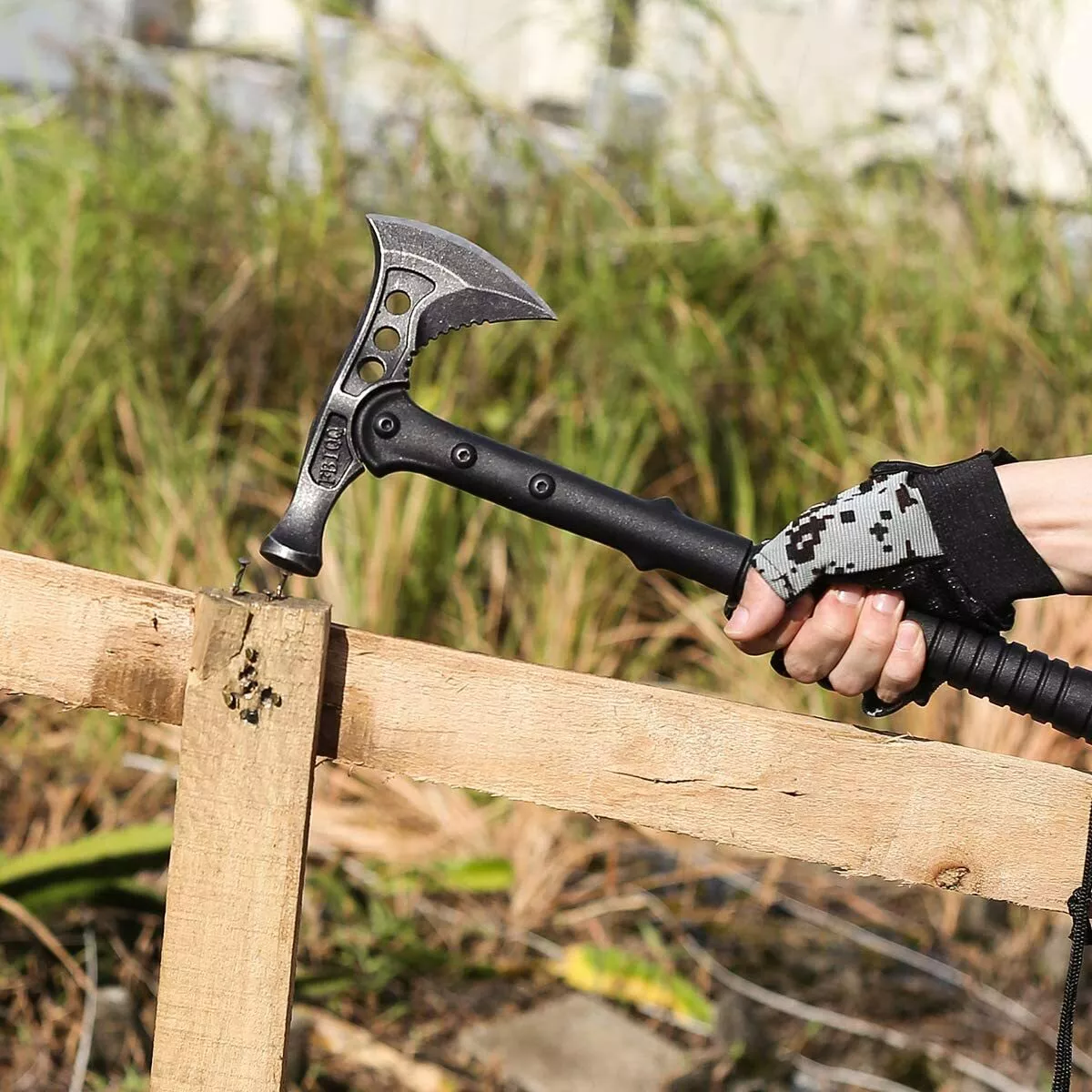 Hawk Tomahawk Tactical Survival Hawk Tomahawk 15 Inch Black – Homyspire