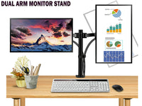 Thumbnail for Dual Arm Monitor Mount Stand Bracket