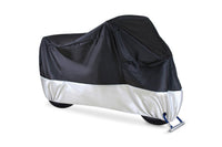 Thumbnail for Cover fitting snugly over motorbike