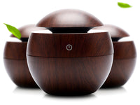 Thumbnail for Ultrasonic Aroma Wood Colour Humidifier