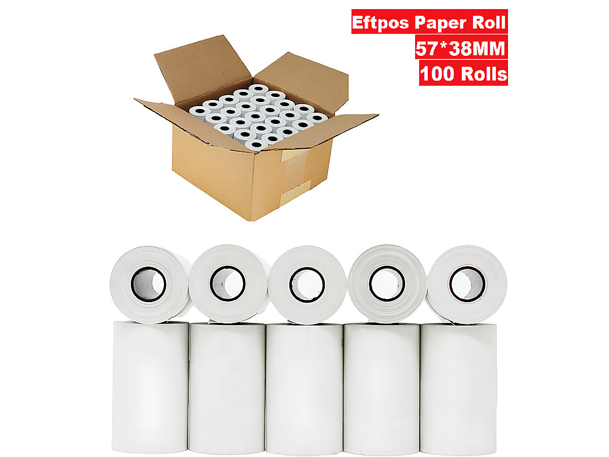 Eftpos Roll Thermal White 100PCS