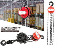 Thumbnail for Chain Block Tackle Hoist 3M 2T