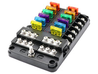 Thumbnail for 12 Circuit Negative Bus Blade Fuse Block