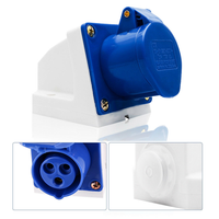 Thumbnail for 16A IP44 caravan socket used on site workshop