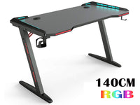 Thumbnail for Gaming desk Z shape steel frame