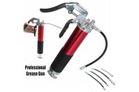 Thumbnail for Grease gun kit laid out with accessories