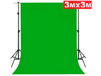 Thumbnail for Green screen backdrop with wrinkles smoothed