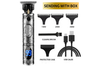 Thumbnail for Hair trimmer with LCD battery display