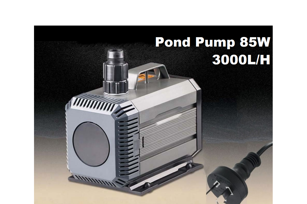 HQB-3500 pond pump with 25m cable detail