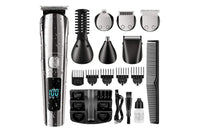 Thumbnail for Hair trimmer kit with all accessories laid out