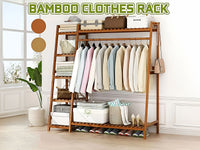 Thumbnail for Bamboo Wardrobe Clothes Rack