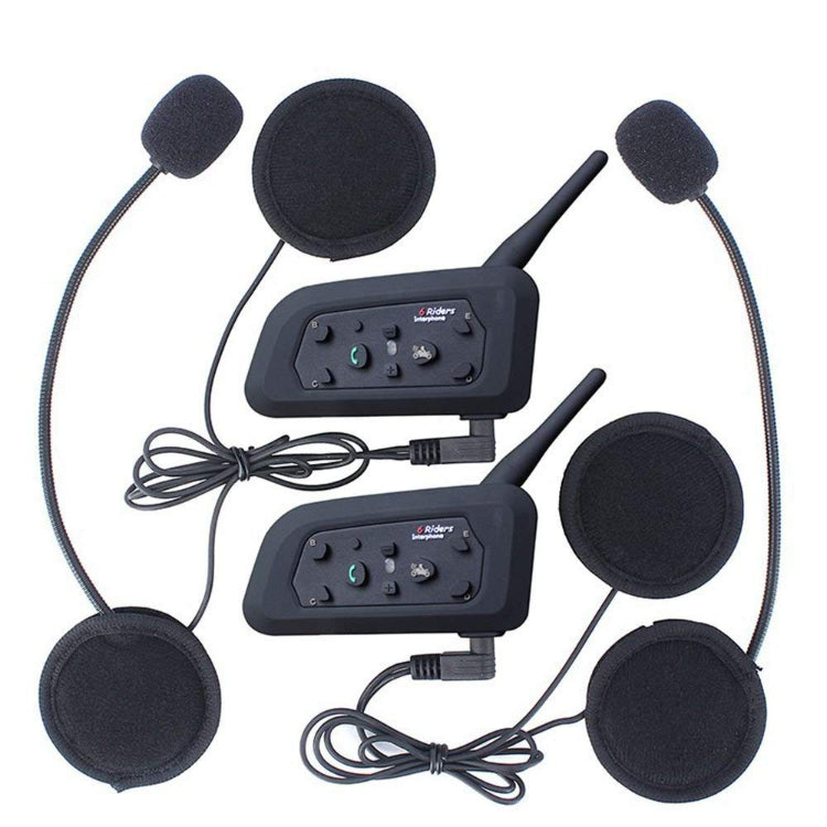 Bluetooth motorcycle headset playing stereo music from phone