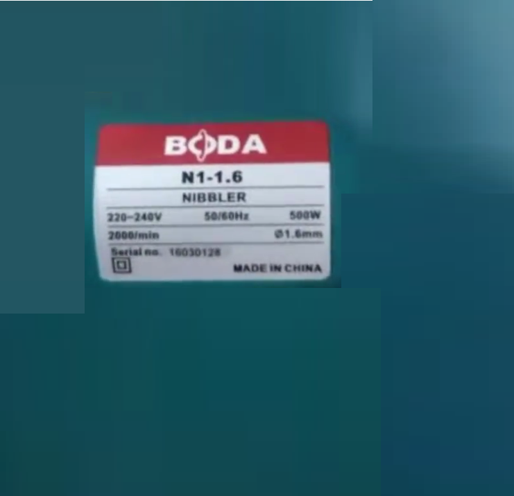 BODA Nibbler Sheet Metal cutting Nibbler