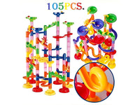 Thumbnail for Marble run track with marbles at start