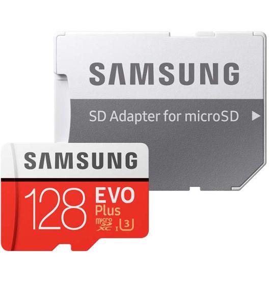 Micro SD Card 128Gb Samsung Evo Plus