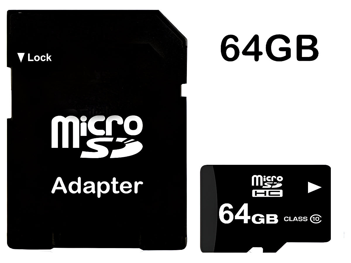 64GB Micro SD Card C10