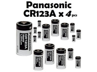 Thumbnail for CR123A Panasonic batteries / CR123 4 Pcs
