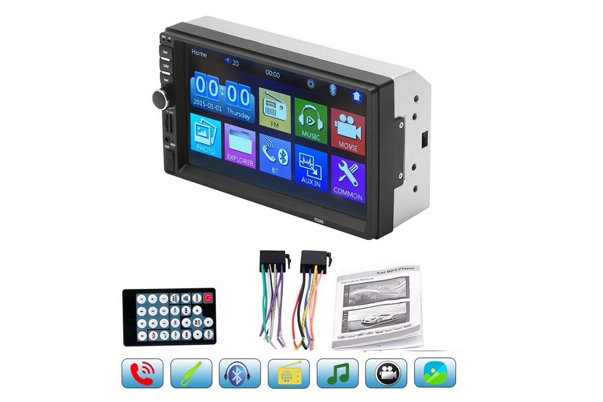 Car stereo with remote control included