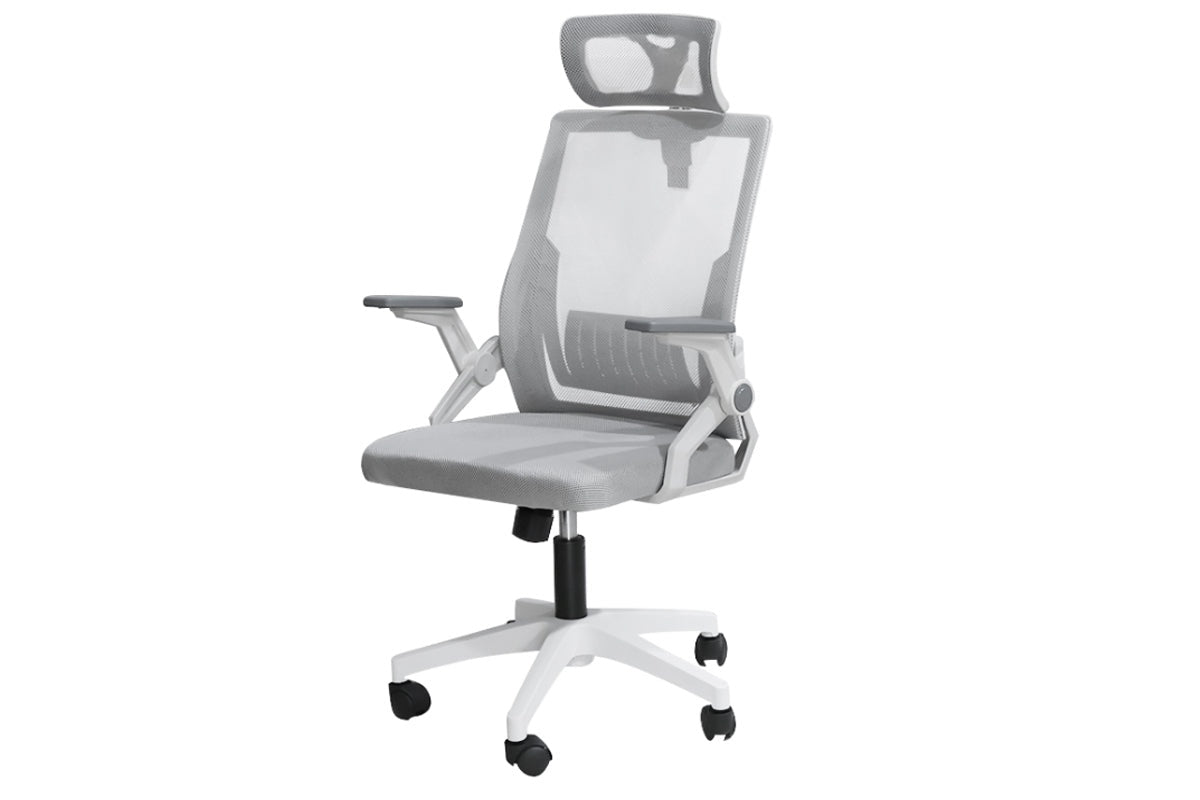 Office chair lumbar support detail