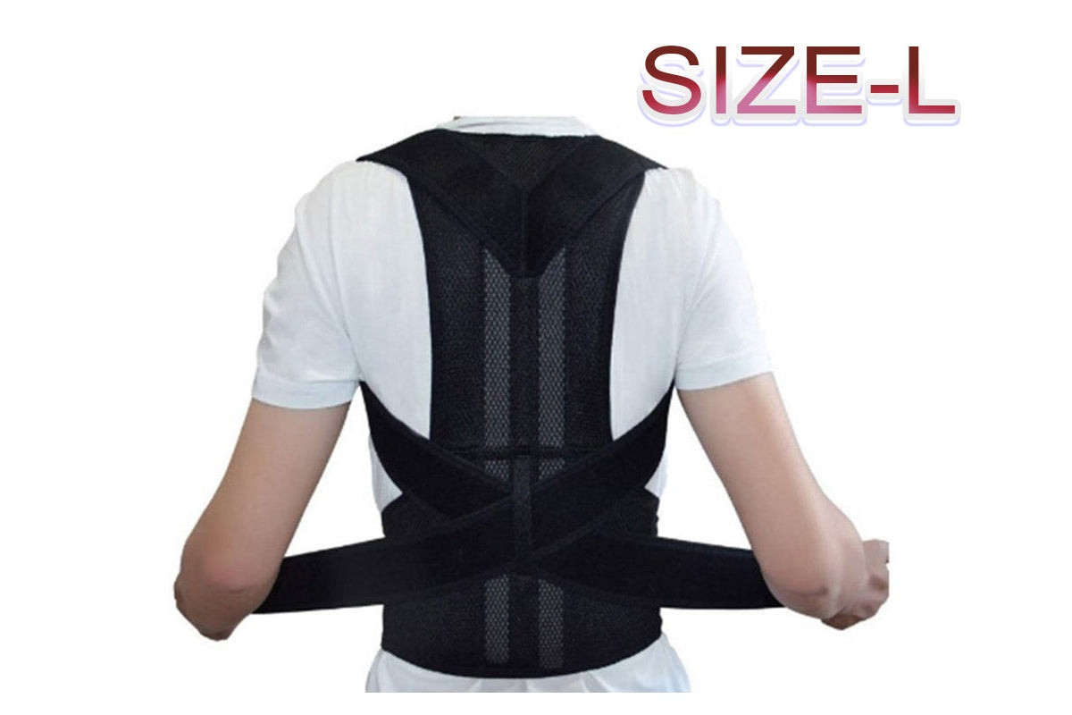 Back view of Posture Corrector support belt
