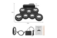 Thumbnail for Electronic roll up drum kit with included drum sticks and pedals