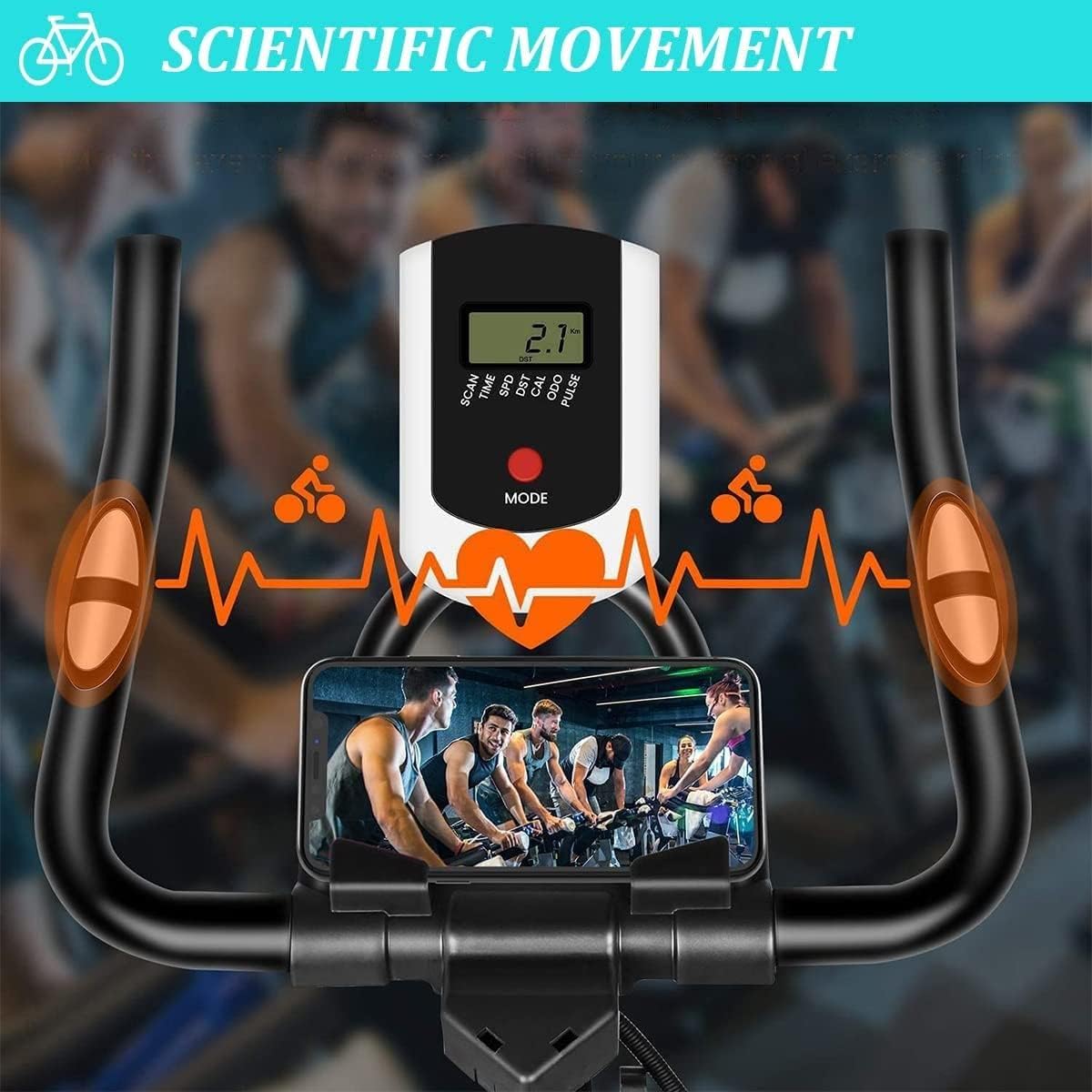 Exercise Bike for Home & Gym Spinning Bicycle