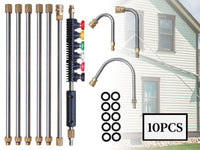 Thumbnail for 10PCS Pressure Washer Extension Wand Set
