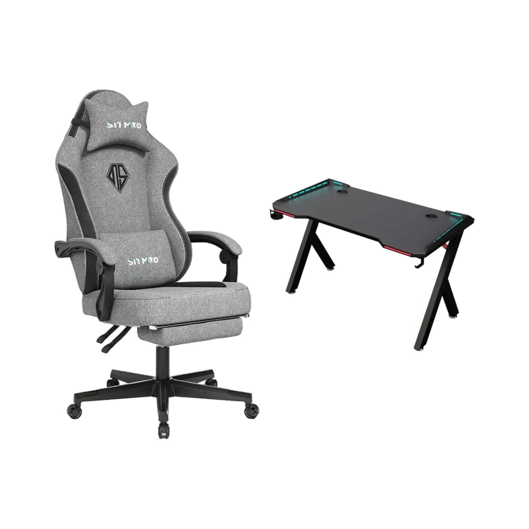 Ultimate Gaming Set: Chair & Desk Kit