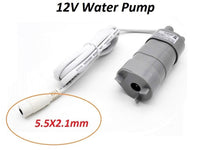 Thumbnail for Side view of compact water pump with motor