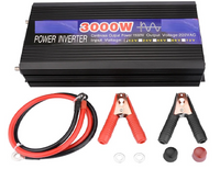 Thumbnail for Pure sine wave inverter 3000W 12V connected to 12V battery terminals